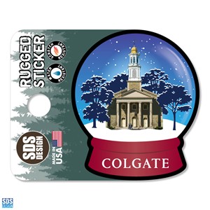 Rugged Sticker Snow Globe 2"
