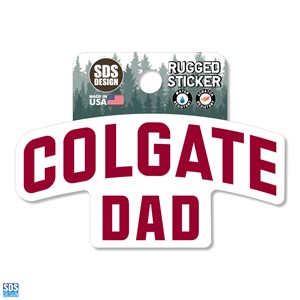 Rugged Sticker Colgate Dad 3.5"