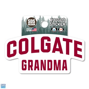Rugged Sticker Colgate Grandma 3.5"