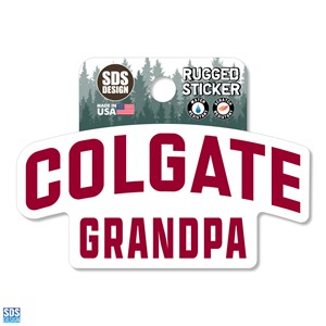 Rugged Sticker Colgate Grandpa 3.5"