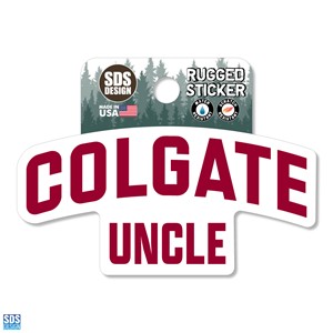 Rugged Sticker Colgate Uncle 3.5"